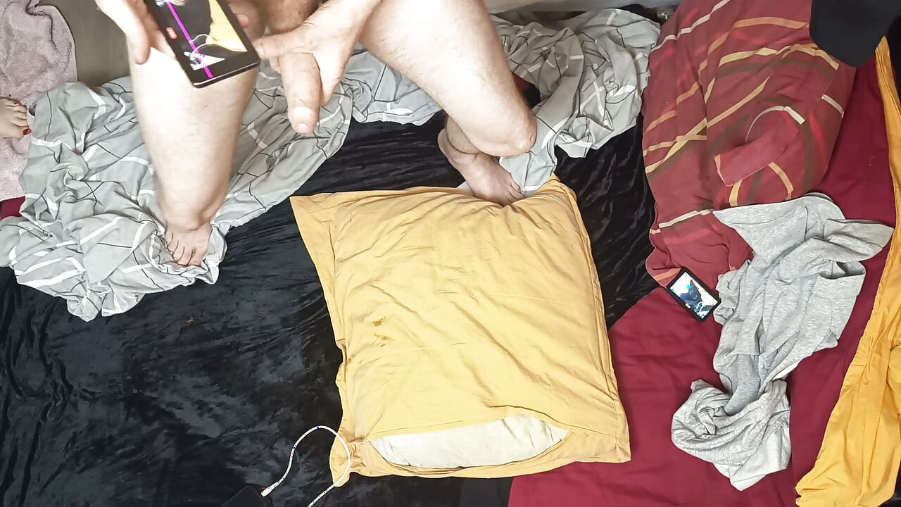 Strap-on dildo on my submissive man who ends up penetrating me