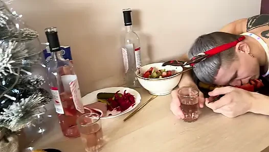 The Morning After the New Year's Party, Juicy Fucking Cures Headaches - 571