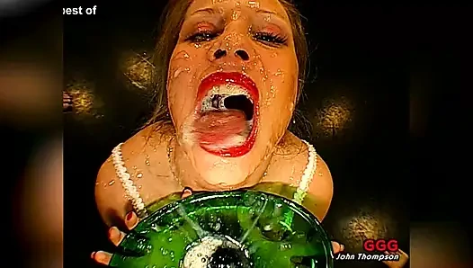 Ggg Джон Томпсон - Мелани Спермахешен, Залитая Спермой Блондинка