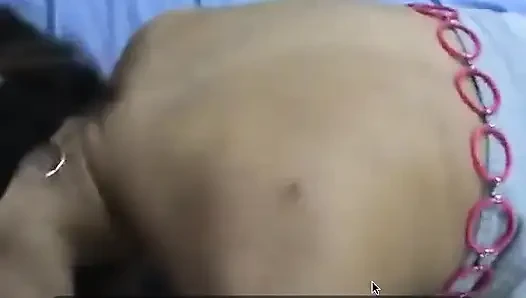 A Slut with a Very Hairy Pussy Loves the Taste of Her Ass!