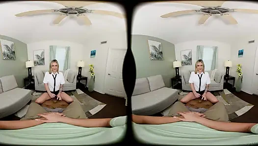 Forbvr - büyük memeli azgın öğrenci terapi sırasında bakış açısıyla yarağını sikiyor