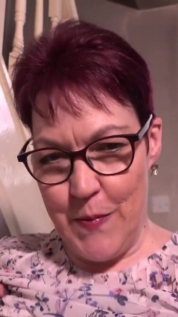 Unforgettable moment from "AuntJudysXXX - Your Busty Mature Boss Mrs. Layla Bird Sucks Your Cock at the Office"