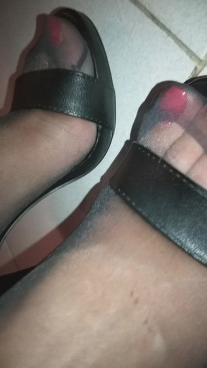 Blessing the new heels