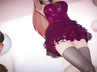 Mmd R-18 Anime Girls Sexy Dancing (clip 44)