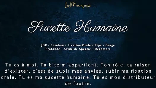 I'm hungry for your cock - french audio porn cum play