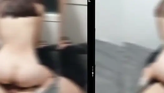 Pelacur Argentina menunggangi pija & melemparkan susu ke karet