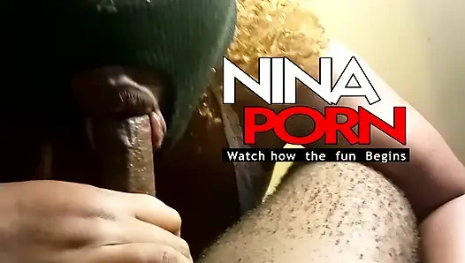 Zenci en iyi oral seks yapıyor ve sert domalarak sikişiyor