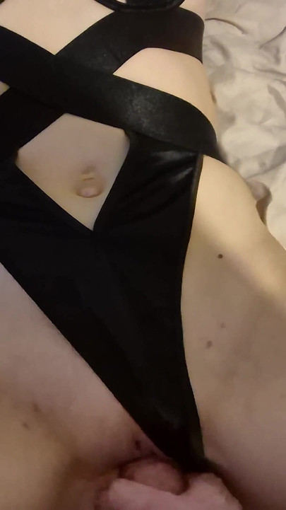 Real Cheating Wife with Pulsating Creampie