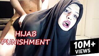 Arabische Hijab hardcore straf