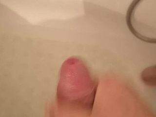Masturbation in shower
