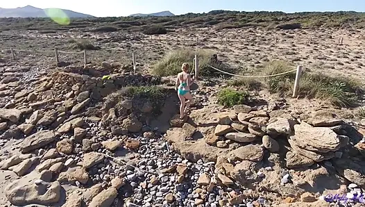 MILF hat urlaubssex am strand