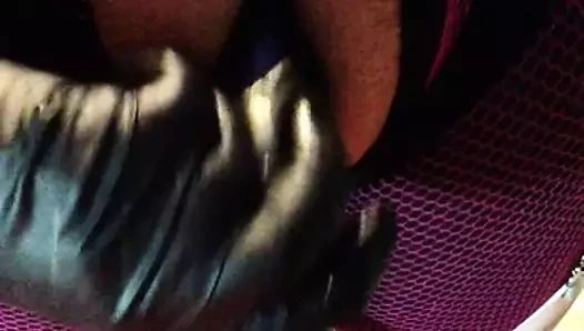 SISSY FUCK ASSHOLE BY TOYS WITH COCK SHEATH