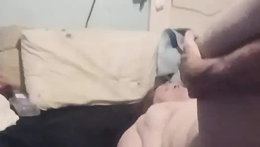 Cum all over my glasses
