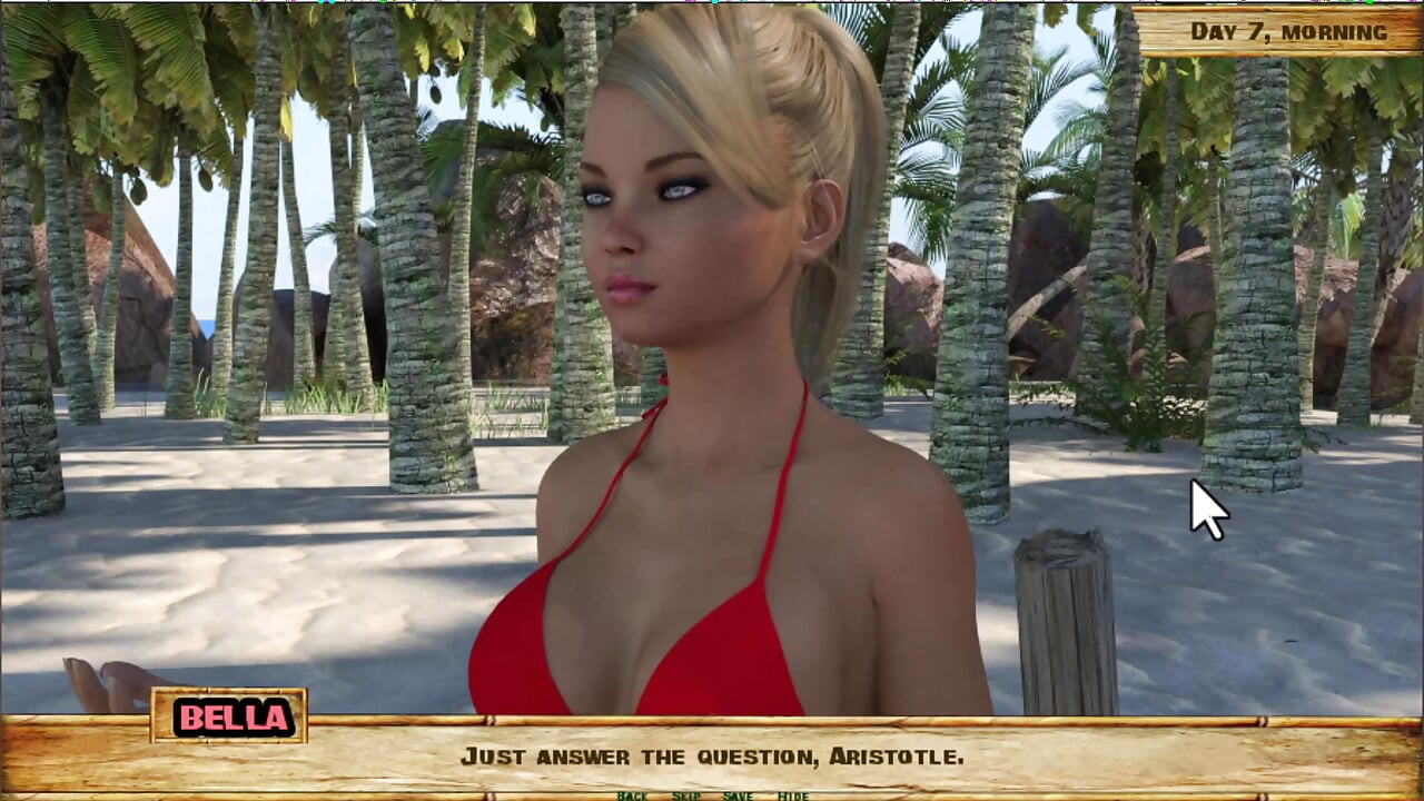 Lewd Island #7 - εξερευνώντας την παραλία