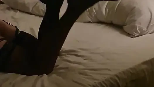 Mom touches herself before being fucked