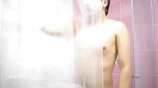 Bain chaud sous la douche