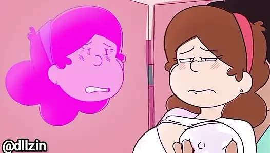 She invited her friend to the bathroom