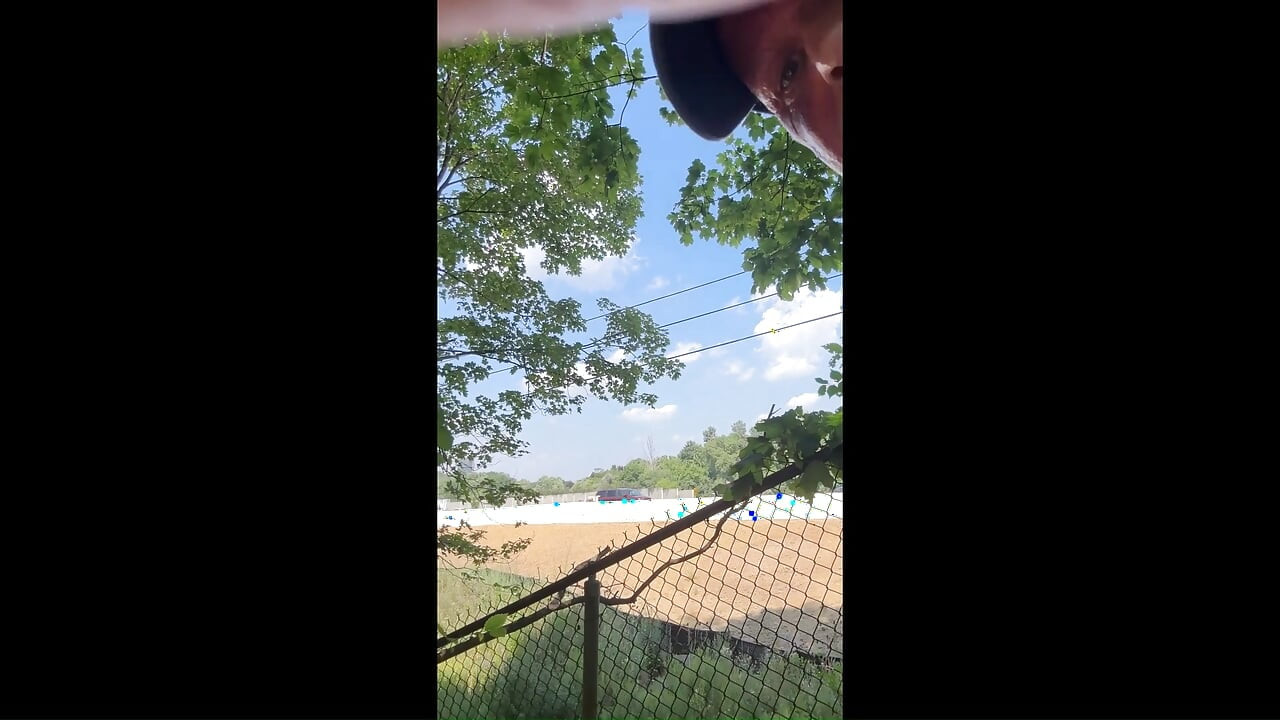 Naked Exhibitionist beside the Highway