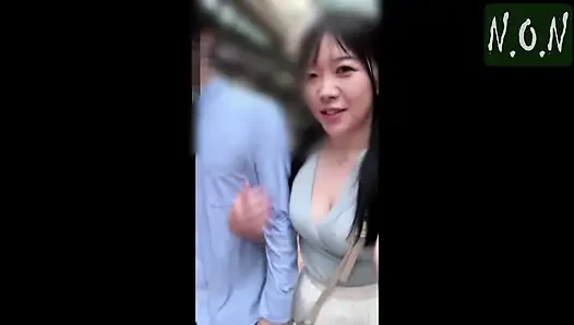 Mendorong Melewati Batas. Pertemuan ekstrem setelah jam kerja wanita kantoran yang super bejat