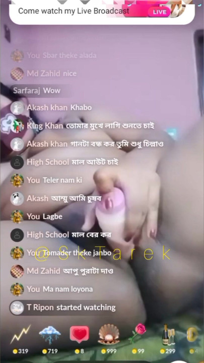 Must-see moment from "Desi Bhabhi's wildest live show ever, Watch her moan, play & explode with pleasure on cam"