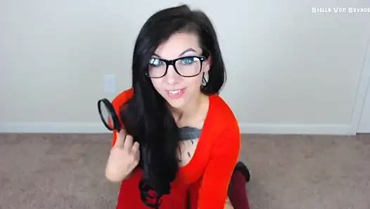 Velma Blows Shaggy - Cosplay BJ Facial
