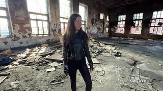 He Brought a Rocker Girl to an Abandoned Place and Fucked Hard