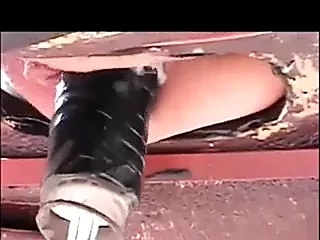 Lawnmower in Driveway