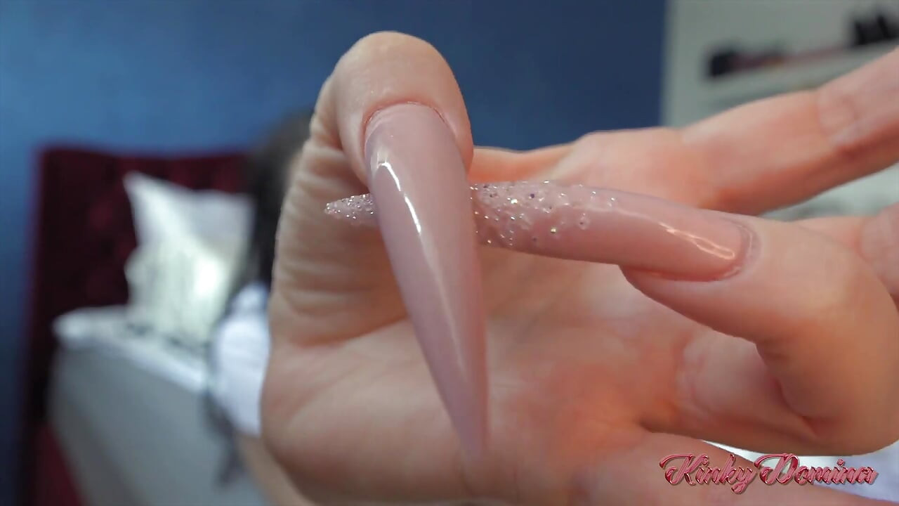 Pink Sparkly Nails Worship