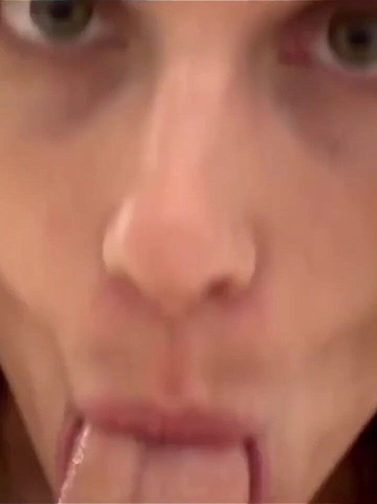 Close-up POV Blowjob From His Perspective