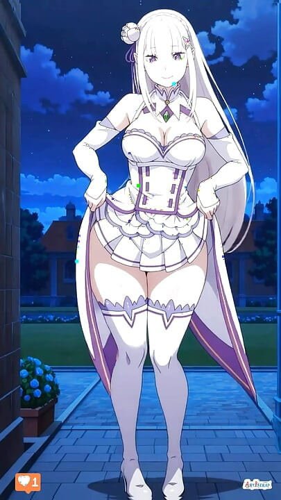 Anime girls dancing