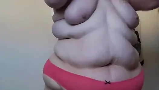 Bbwbootyful creaming body after shower