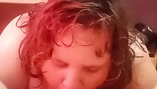 Hot Blowjob by BBW Fat Girl
