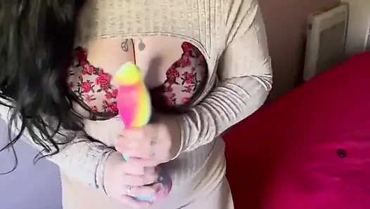 JOI kommt auf meine oberschenkelhohen Stiefel