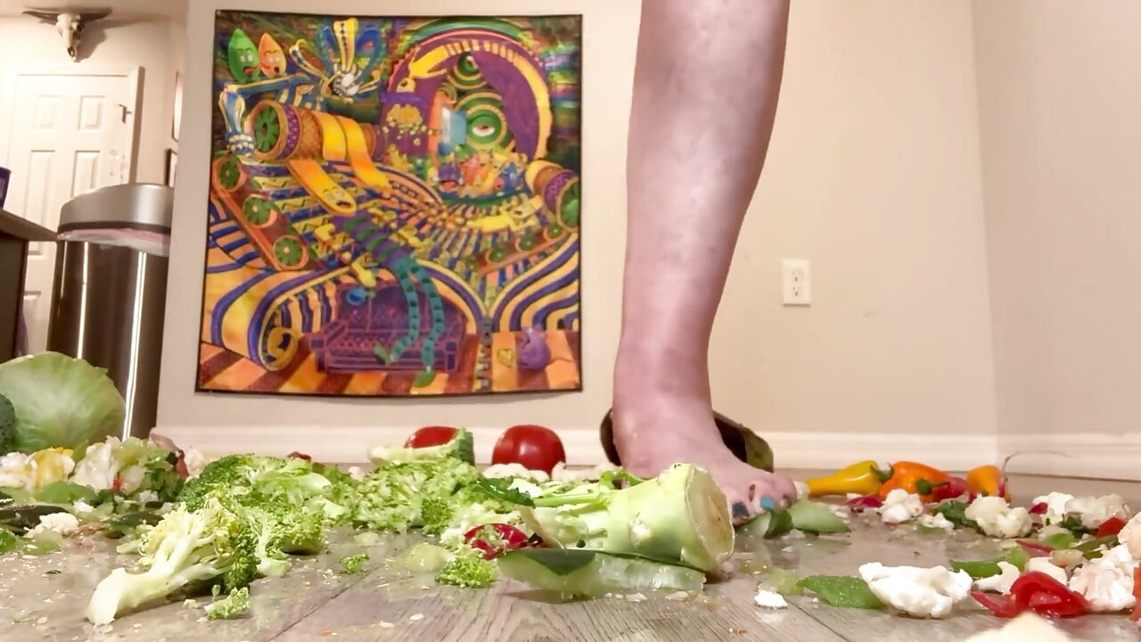 サイズ16 フットクラッシュ 野菜付き