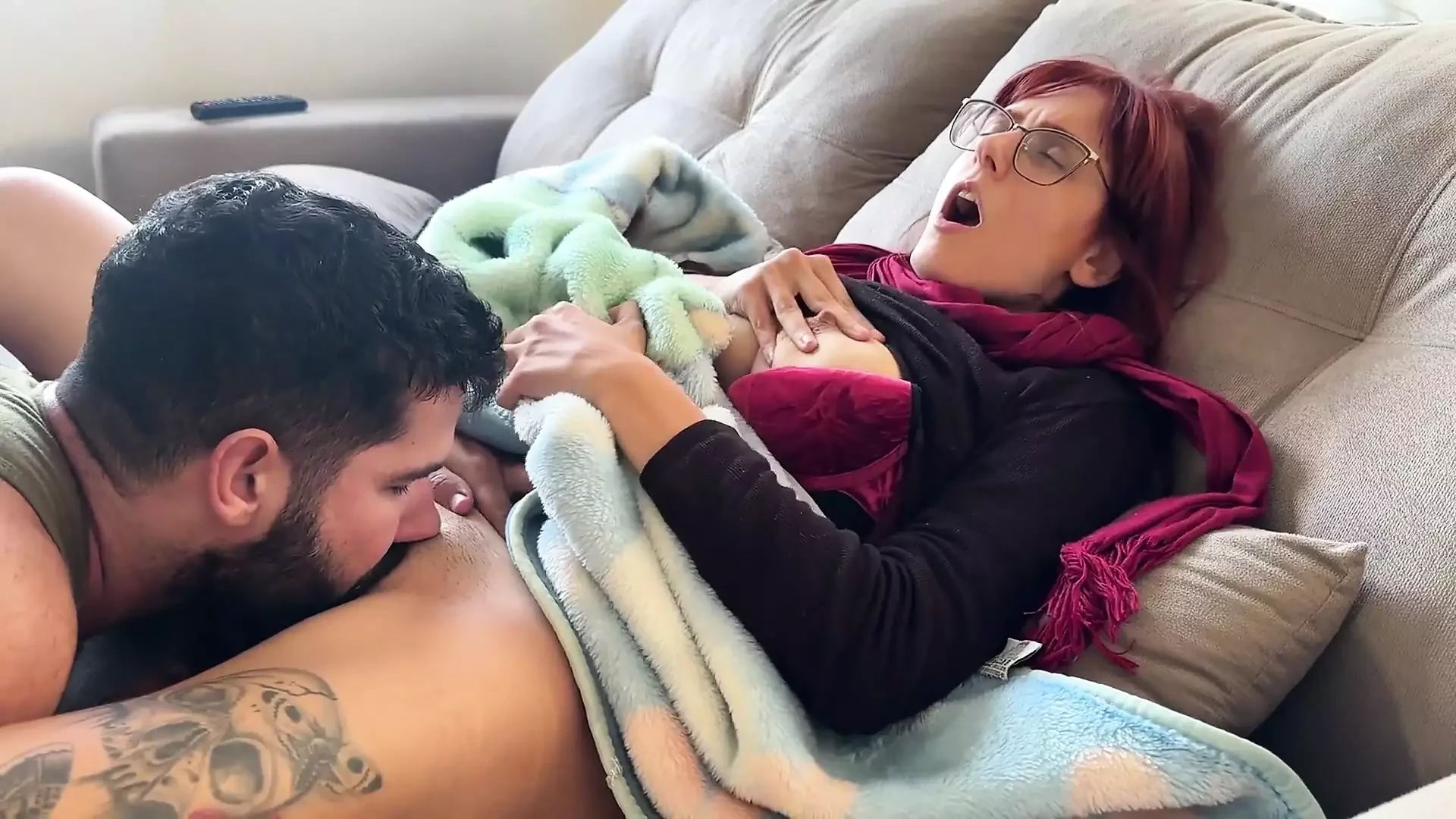 My BF Caught Me Masturbating and Finished the Job