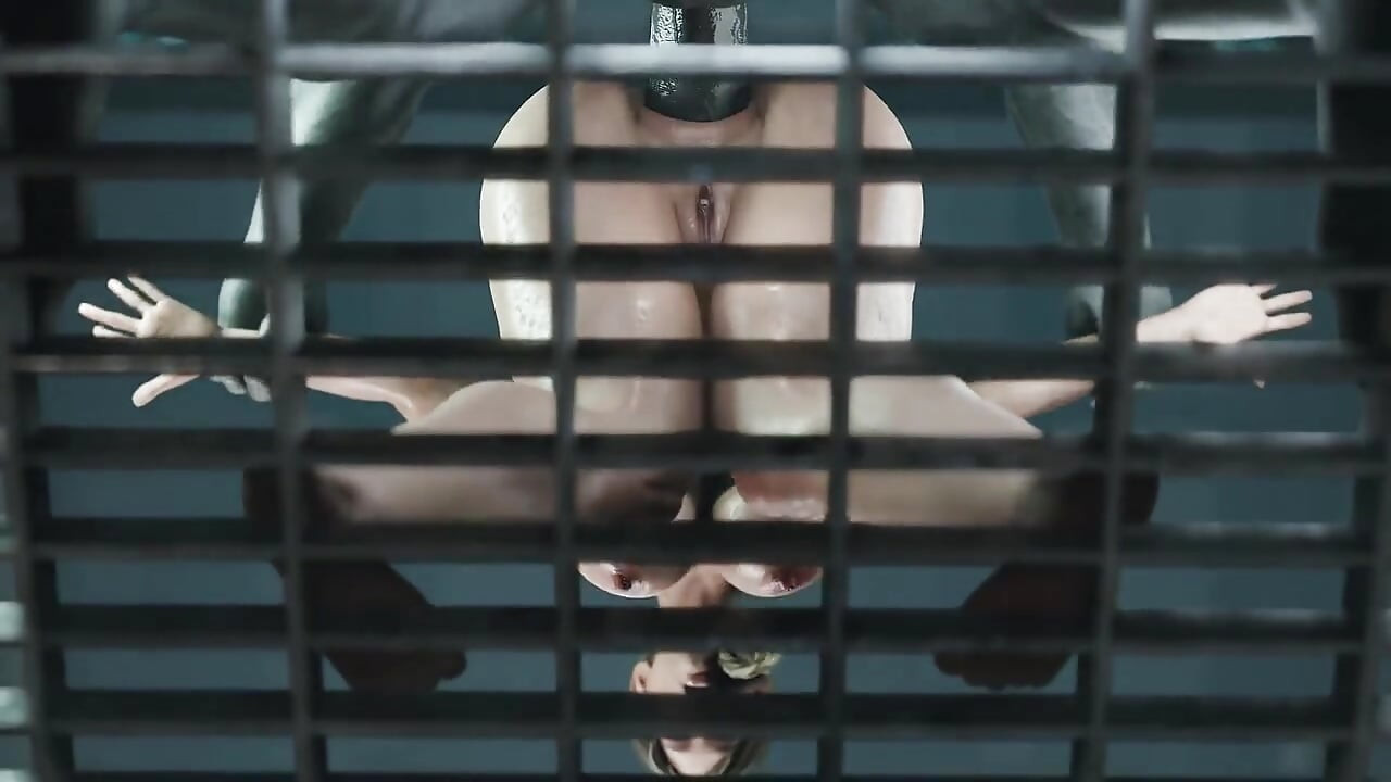 RESIDENT EVIL XXX - Claire Redfield Fångad & Uppfödd av Tyrann i Lab (3D Animation)