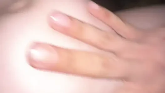 Sexy fußgöttin MILF arsch spielen nassen footjob