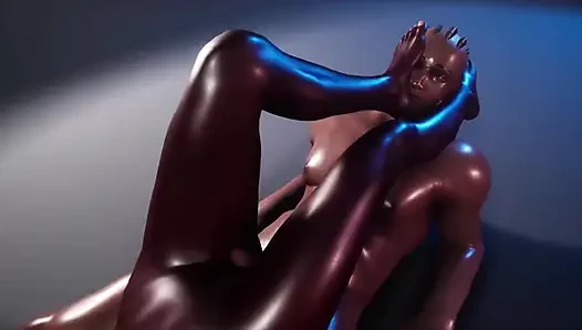 Wild Life Black Goddess Fucking Hand Feetjob