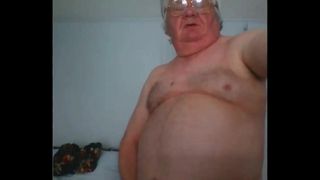 El abuelo Cum en webcam