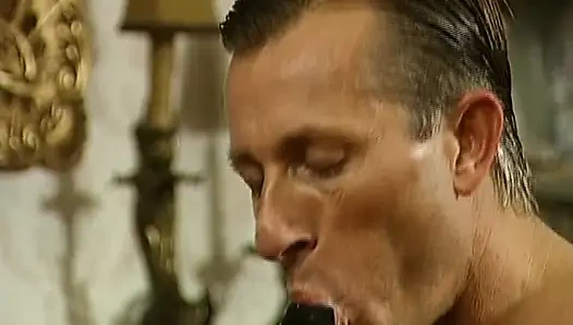 Classic German sluts enjoying anal group action