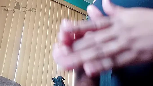 Thumb Pleasure Thumb: I Pushed It to the Limit by Rubbing Its Frenulum and Its Shot Was Incredible