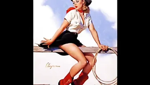 Классическое искусство Pinup - Gil Elvgren