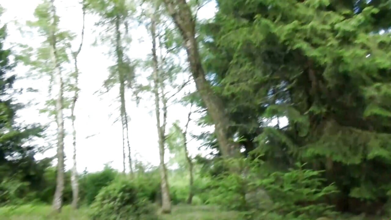 German Amateur MILF with Big Tits Outdoor Fucked in Countryside