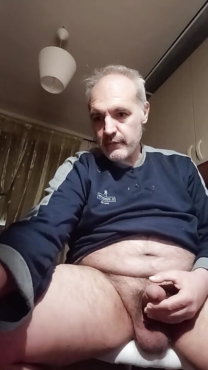 Sidste cumshot efter at have nået showets mål!