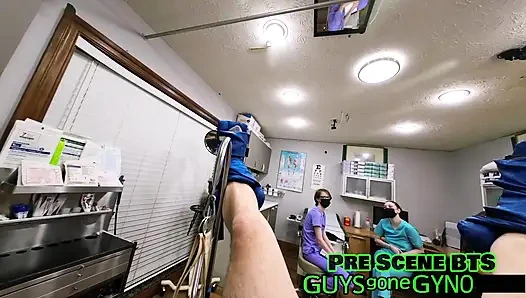 The Cum Clinic Extraction #14 - Nurse Azra Iahmir & Virgin Nurse Luci Starr