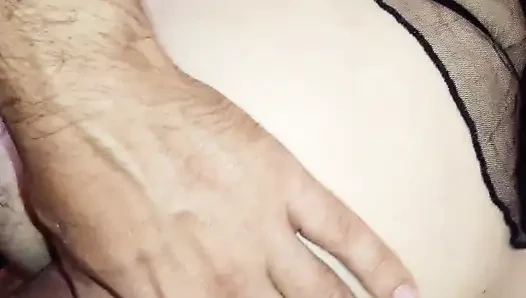 Pov-leidenschaft anal mit dünn einem reifen model