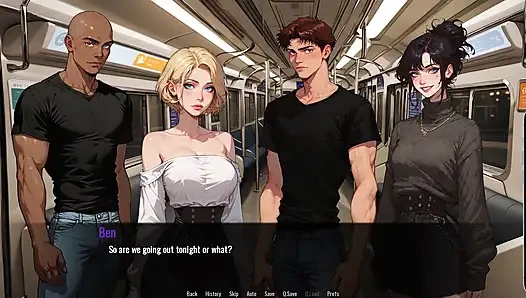 Penari striptis hot rambut merah ngasih tarian pangkuan- selamat datang di port haven #4