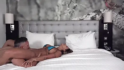 Horny Latina Kenia Music Rims and Fucks Keiran Lee