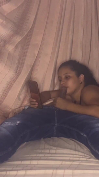 I talk to my lover on the phone while touching my partner | Clip 1