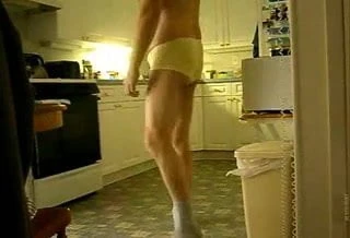 Me in my friends girlfriend's panties!